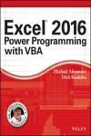 EXCEL 2016 POWER PROGRAMMING WITH VBA