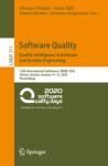 SOFTWARE QUALITY: QUALITY INTELLIGENCE IN SOFTWARE AND SYSTEMS ENGINEERING