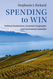 SPENDING TO WIN. POLITICAL INSTITUTIONS, ECONOMIC GEOGRAPHY, AND 